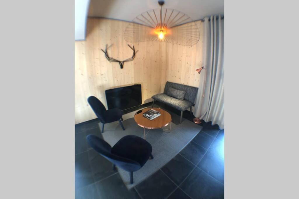 chic appart 6 pers dans résidence luxueuse La Cordee wellness gym piscine OUVERT et télétravail Chamonix Mont Blanc Exterior foto