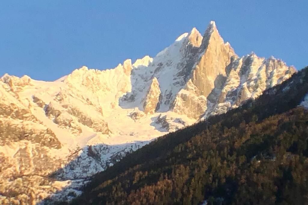 chic appart 6 pers dans résidence luxueuse La Cordee wellness gym piscine OUVERT et télétravail Chamonix Mont Blanc Exterior foto